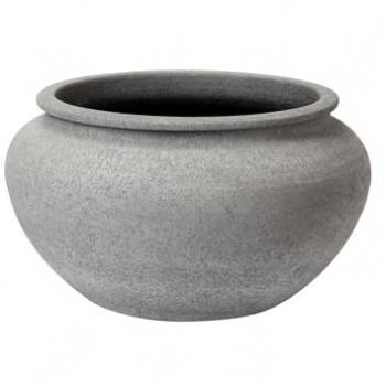 Macetero Cerámica Gris 35x35x26 Cm