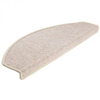 Felpudos de Escalera Gris Topo 10 Piezas – Dimensiones 65x24x4 cm