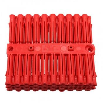 Talon Red Plastic Fixing Plugs Trade Pack