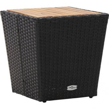 Mesa Acacia 41,5x41,5x43 cm con Ratán TORANA