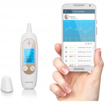 Motorola Baby MBP69SN Smartphone kompatibles Ohrthermometer