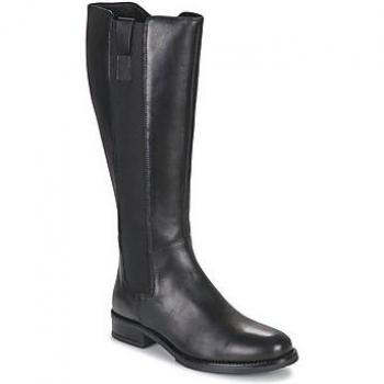 Bottes en cuir Jonak TBC Noir