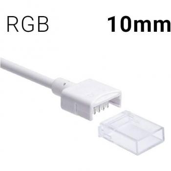 Conector de Cable para Tira LED RGB 10mm