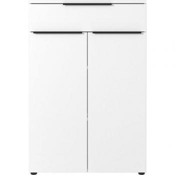 1-Drawer White Filing Cabinet by Germania
