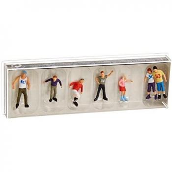 Figurines de Patineurs Inline HO Preiser 10496