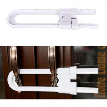 U-Shaped Cabinet Lock for Kids