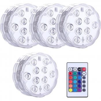 Neón Marítimo RGB Sumergible – Luces de Navidad para Exterior y Piscina
