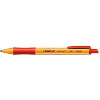PENNA STABILO POINTBALL ROSSO M05