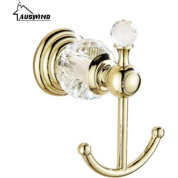 Euro-Style Brass Wall Hangers – Solid Chrome