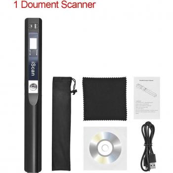IScan Mini USB Handheld Document Scanner with LCD Display