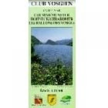 Club Vosgien 6/8. Colmar, Munster, Hohneck, Gerardmer. 1 : 50 000: Les Ballons des Vosges