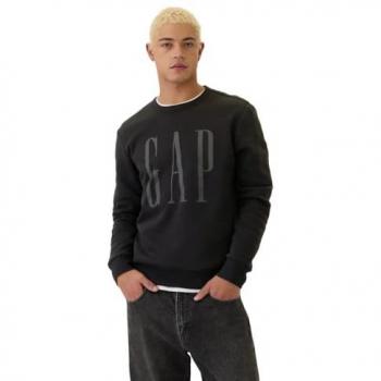 Logotipo GAP Em Tecido Masculino – Preto