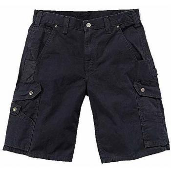 FHB Carhartt Cargo-Ripstop Shorts für Handwerker – Schwarz, Größe 36