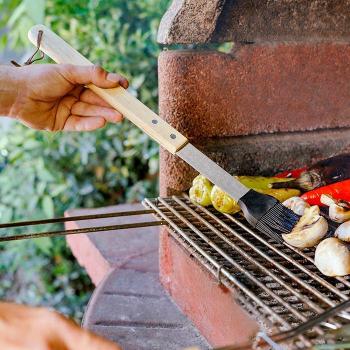 Mašlovačka BBQ Guru s dřevěnou rukojetí 41 cm