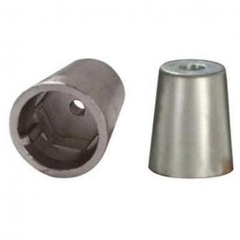 Embout d'Arbre en Zinc Hexagonal D100