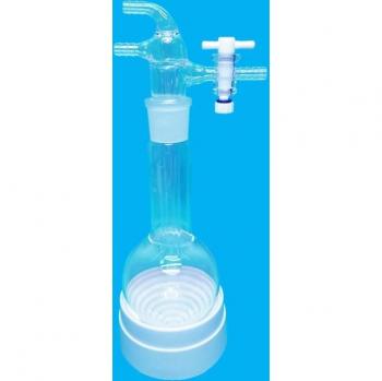 Matraz de microsublimación de 250ml con tapón de PTFE