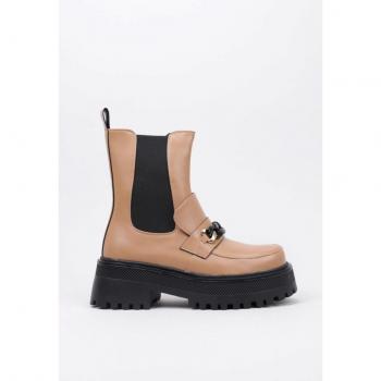 Krack Core Plataforma Beige Mujer