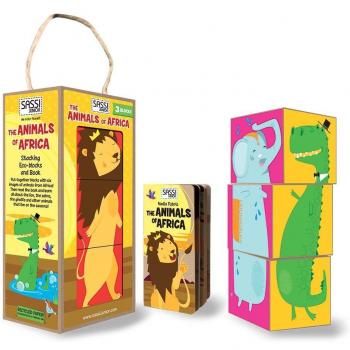 The animals of Africa. Eco-cubotti. Ediz. illustrata. Con gadget