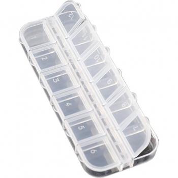 12-Grid Rhinestone and Jewelry Box
