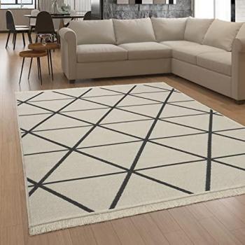 Tapis Décoratif Lavable Motif Scandinave 140x200 cm
