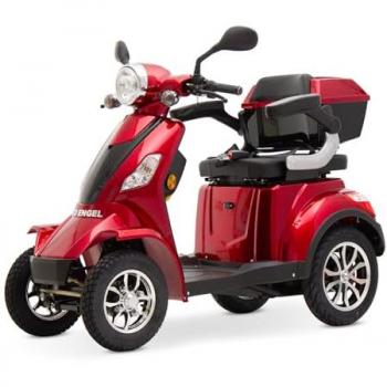 ECO ENGEL 510, Elektromobil Rot, 25 km/h, 20 Ah Li-Io Akku herausnehmbar