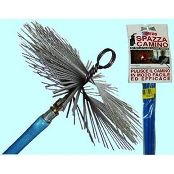 KIT SPAZZACAMINO BRIXO asta max 8,40 mt. con scovolo