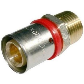 Raccord Mâle 3/4'' Multicouche Gris