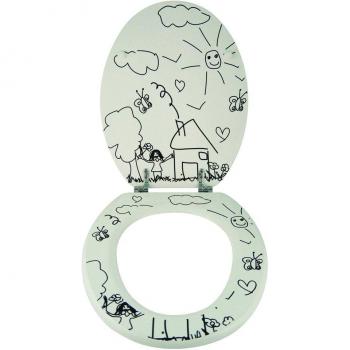 ASIENTO DE BANO MDF Jardin de infantes