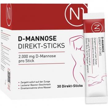 N1 D-Mannose Vegane Direkt-Sticks – 30 Stk