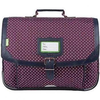 Cartable Les Fantaisies Miki Bordeaux 38 cm
