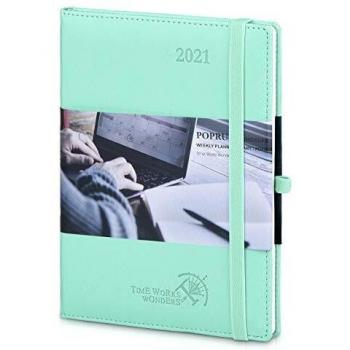 Eco‑Friendly A5 Weekly & Monthly Journal (2021)