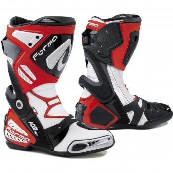 Botas de Motociclismo Forma Ice Pro Homologadas CE, Rojas, 42