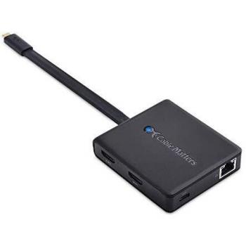Hub USB C a Doppio Monitor Cable Matters