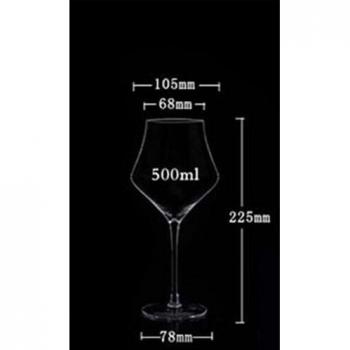 Wine Drinking Flutes – Lead-Free Crystal, 2 Pack