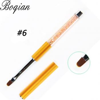 BQAN Nagelkunst Pinsel mit Kristallgriff