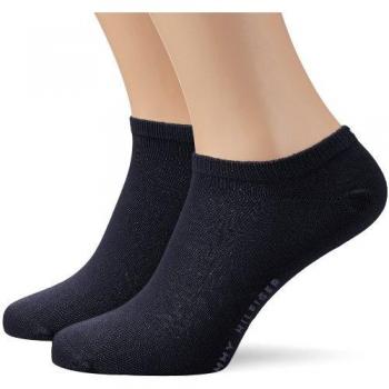 Tommy Hilfiger Men's Sneaker 2P Ankle Socks, Dark Navy, Size 43