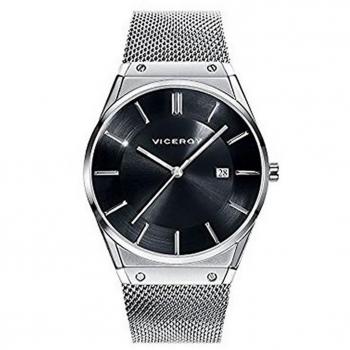 Edelstahl‑Armbanduhr Viceroy Herren, analog, Quarz – 42243‑57