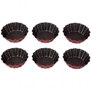 Set de 6 moules pour cupcakes IMF 6,5 cm