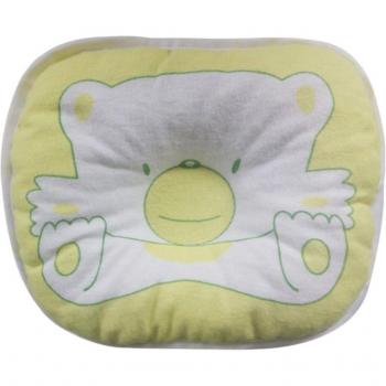 Almohada suave de algodón con patrón de oso