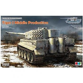 Kit modèle Rye Field RM‑5010 Tiger I Production Moyenne P