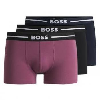 Pantaloncini Boss Bold Lilla Nera Bianco – L