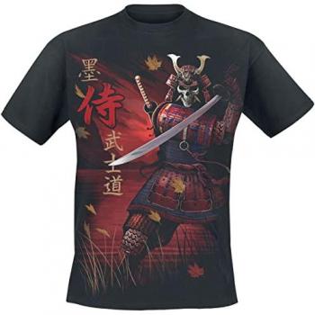 T-Shirt Uomo Samurai Gotica