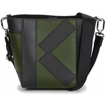 Kenzo Kube Mini Tote – Dual Color (Black/Kaki)