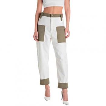 Pantaloni Replay W8136 29 Latte e Olivastro