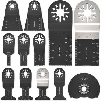 Oscillating Tool Blades 12 Piece Set