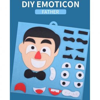 Kids 30CM x 30CM Creative Emotion Puzzle Set