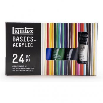 Set Liquitex Basics de Acrílicos 24 colores