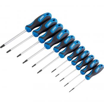 Draper 865TXT/11 TX-STAR and TX-STAR Security Screwdriver Set (11 Piece) with Soft Grip Handle