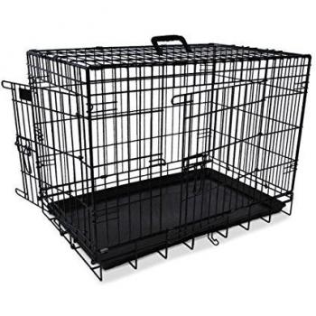 Nobby Faltbare Tierbox schwarz 56 x 33 x 41 cm