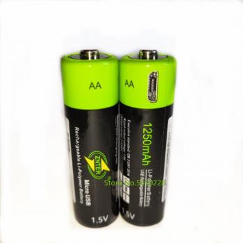 ZNTER 1.5V AA Fast Charging USB Rechargeable Battery 1700mAh